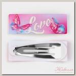 Заколка для волос Love, 5,3 х 1,8 см
