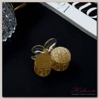 Краб для волос 'Миранда' классика, 3,5х2 см, золото