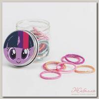 Набор резинок для волос в банке 'Искорка', 20 шт, My Little Pony