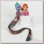 Прядь для волос блестящая цветная 'Фея Блум', WINX