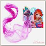 Прядь для волос МИКС бантик, WINX, 40 см