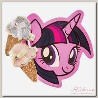 Набор заколок для волос 'Пироженка. Искорка', 2 шт, My Little Pony