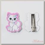 Заколка для волос 'Милая кошечка', 2,8 х 3,5 х 1 см