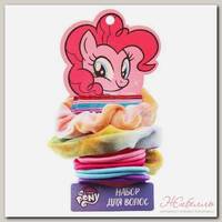 Набор аксессуаров для волос: 8 невидимкок и 10 резинок 'Пинки пай', My Little Pony