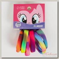 Резинки для волос градиент 'Пони', 6 шт, My Little Pony
