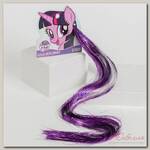 Прядь для волос блестящая фиолетовая 'Искорка', My Little Pony