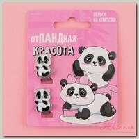 Серьги-клипсы детские 'Отпандная'