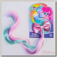 Прядь для волос с бантиком, розовый, My Little Pony